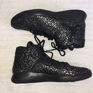 Air Jordan’s ultra fly black on black.
